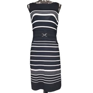 WHBM Womens black and white Dress